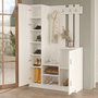 Hanah Home Dd7-W Recibidor Blanco 113,6x180x35cm